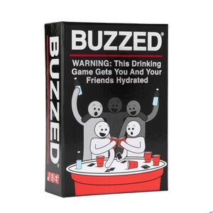 Buzzed Hydration Edition Card Game: Party Fun for Adults, Creative Thinking